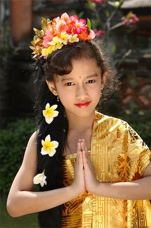 Balinese Dancer Girl Photographie de stock - Aubaine LD & Abonnement, Code: 400-04054296