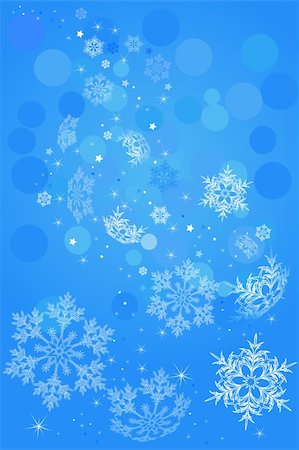 simsearch:400-07053830,k - Snowflake blue background Stock Photo - Budget Royalty-Free & Subscription, Code: 400-04053539