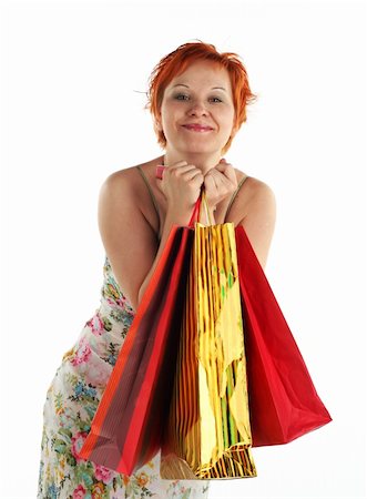 simsearch:400-04904785,k - Shopping. Happy woman with different bags with purchases Stock Photo - Budget Royalty-Free & Subscription, Code: 400-04061765