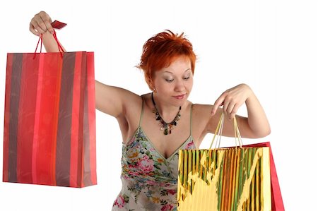 simsearch:400-04904785,k - Shopping. Happy woman with different bags with purchases Stock Photo - Budget Royalty-Free & Subscription, Code: 400-04061763