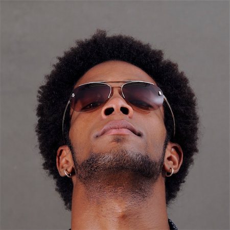simsearch:400-04163139,k - Portrait of young handsome african male with sunglasses Stock Photo - Budget Royalty-Free & Subscription, Code: 400-04070480