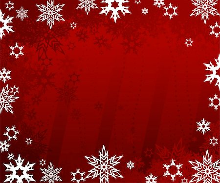 simsearch:400-07900302,k - Abstract background with snowflakes. Vector Stock Photo - Budget Royalty-Free & Subscription, Code: 400-04089183
