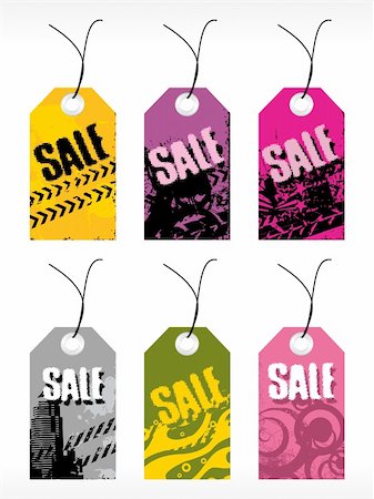 abstract vector tag series set17 Stock Photo - Budget Royalty-Free & Subscription, Code: 400-04080398