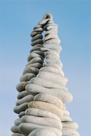 simsearch:400-04915648,k - High stone pyramid against the pure sky in the summer Stock Photo - Budget Royalty-Free & Subscription, Code: 400-04083870