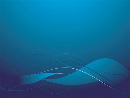 Background with abstract smooth lines and waves Stock Photo - Budget Royalty-Free & Subscription, Code: 400-04096154
