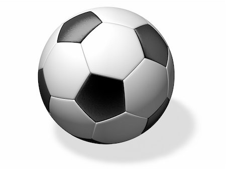 simsearch:400-04833689,k - 3d scene of the soccer ball Stock Photo - Budget Royalty-Free & Subscription, Code: 400-04093820