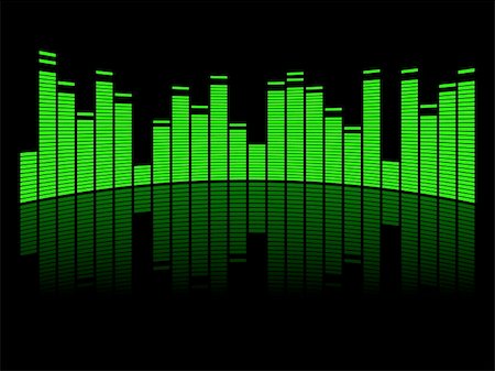 fluorescent rainbow background - colorful musical equalizer that can be scaled to any size Stock Photo - Budget Royalty-Free & Subscription, Code: 400-04101842