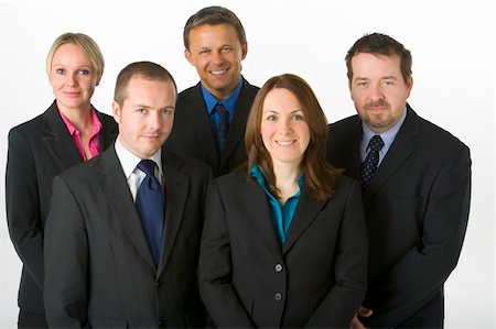 Team Of Business People Stock Photo - Budget Royalty-Free & Subscription, Code: 400-04119016