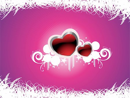 simsearch:400-04299563,k - valentines shining heart, banner38 Stock Photo - Budget Royalty-Free & Subscription, Code: 400-04110132