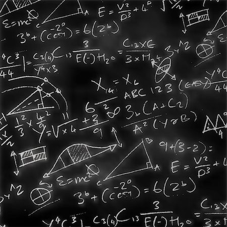 simsearch:400-04917346,k - Vector illustration of a chalk board filed with equations. Stock Photo - Budget Royalty-Free & Subscription, Code: 400-04111082