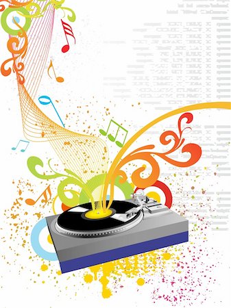 simsearch:400-04084371,k - musical composition disco series, design25 Stock Photo - Budget Royalty-Free & Subscription, Code: 400-04112859