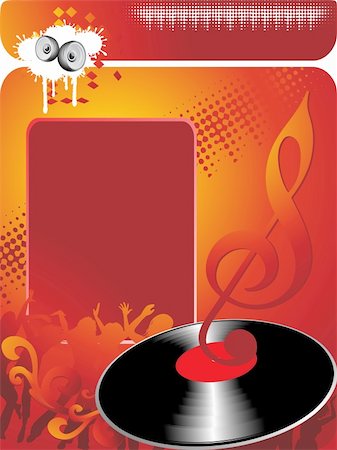 simsearch:400-04084371,k - musical composition disco series, design29 Stock Photo - Budget Royalty-Free & Subscription, Code: 400-04112862