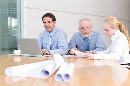 architect business group meeting Stock Photo - Budget Royalty-Free & Subscription, Code: 400-04113350