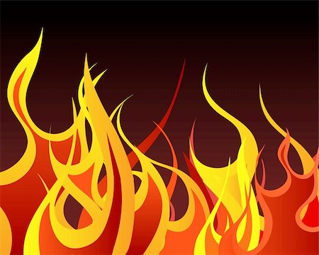 simsearch:400-04159167,k - Inferno fire vector background for design use Stock Photo - Budget Royalty-Free & Subscription, Code: 400-04125481