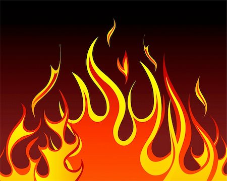 simsearch:400-04159167,k - Inferno fire vector background for design use Stock Photo - Budget Royalty-Free & Subscription, Code: 400-04128376