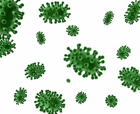 simsearch:400-04956513,k - rendu 3D de cellules microscopiques de virus Photographie de stock - Aubaine LD & Abonnement, Code: 400-04129487