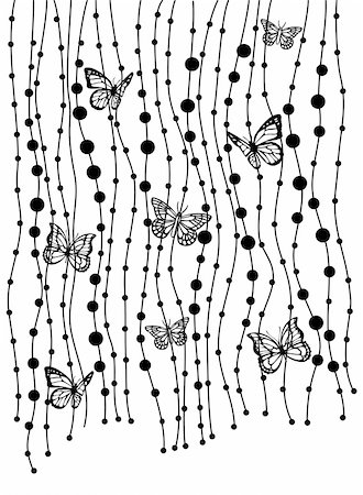 simsearch:400-05706564,k - abstract background with butterflies, vector Stock Photo - Budget Royalty-Free & Subscription, Code: 400-04121608