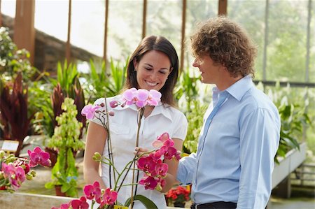 mid adult couple shopping in garden center Stock Photo - Budget Royalty-Free & Subscription, Code: 400-04121614