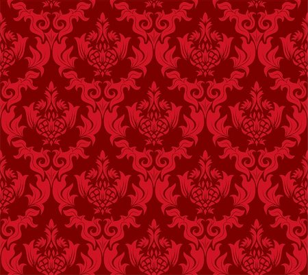 simsearch:400-04090489,k - Damask seamless vector background.  For easy making seamless pattern just drag all group into swatches bar, and use it for filling any contours. Stock Photo - Budget Royalty-Free & Subscription, Code: 400-04134653