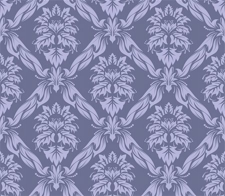 simsearch:400-04090489,k - Damask seamless vector background.  For easy making seamless pattern just drag all group into swatches bar, and use it for filling any contours. Stock Photo - Budget Royalty-Free & Subscription, Code: 400-04144304