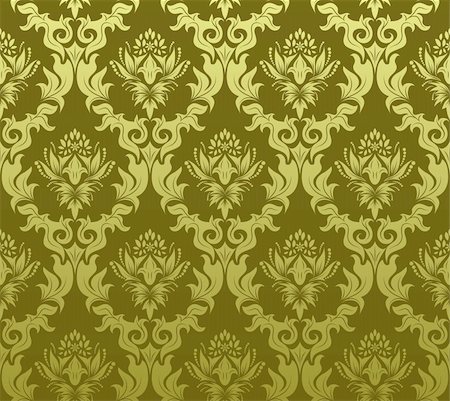 simsearch:400-04685787,k - Damask seamless vector background.  For easy making seamless pattern just drag all group into swatches bar, and use it for filling any contours. Stock Photo - Budget Royalty-Free & Subscription, Code: 400-04144606