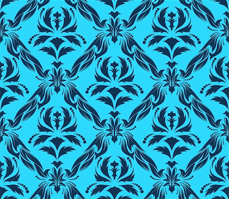 simsearch:400-04685787,k - Damask seamless vector background.  For easy making seamless pattern just drag all group into swatches bar, and use it for filling any contours. Stock Photo - Budget Royalty-Free & Subscription, Code: 400-04144610