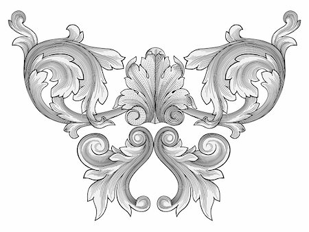 filigree - Design elements vector Stock Photo - Budget Royalty-Free & Subscription, Code: 400-04145141