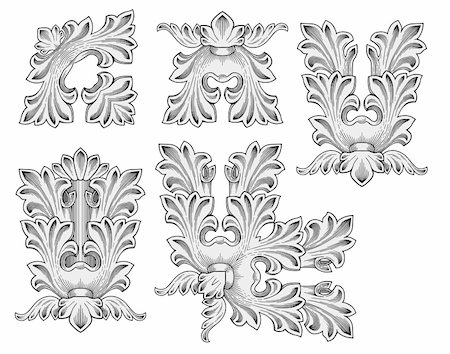 filigree tree - Design elements vector Stock Photo - Budget Royalty-Free & Subscription, Code: 400-04145157