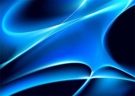 simsearch:400-04727438,k - Vector illustration of blue Smooth Abstract background Stock Photo - Budget Royalty-Free & Subscription, Code: 400-04146509