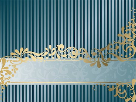 simsearch:400-06076415,k - Elegant banner design inspired by Victorian era designs. Graphics are grouped and in several layers for easy editing. The file can be scaled to any size. Stock Photo - Budget Royalty-Free & Subscription, Code: 400-04140006