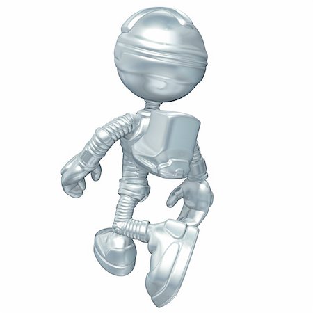 simsearch:400-04140111,k - Astronaut Concept And Presentation Figure In 3D Stock Photo - Budget Royalty-Free & Subscription, Code: 400-04140148