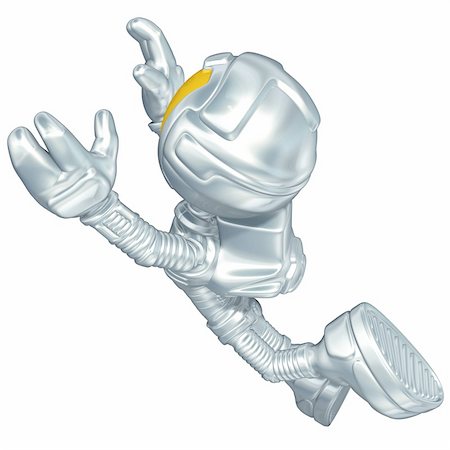 simsearch:400-04140111,k - Astronaut Concept And Presentation Figure In 3D Stock Photo - Budget Royalty-Free & Subscription, Code: 400-04140175
