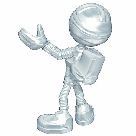simsearch:400-04140111,k - Astronaut Concept And Presentation Figure In 3D Stock Photo - Budget Royalty-Free & Subscription, Code: 400-04140178