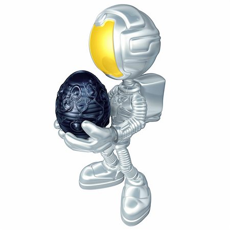 simsearch:400-04140147,k - Astronaut Concept And Presentation Figure In 3D Stock Photo - Budget Royalty-Free & Subscription, Code: 400-04140208