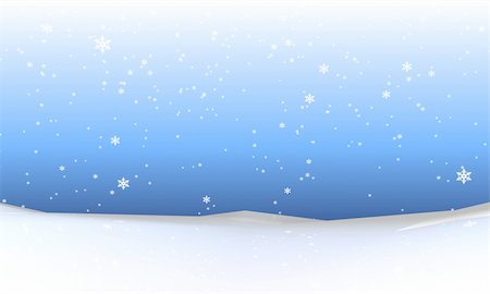 Abstract winter snowfall. Rendered 3d-background in various colors. Stock Photo - Budget Royalty-Free & Subscription, Code: 400-04140775