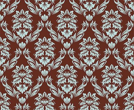 simsearch:400-04090489,k - Damask seamless vector background.  For easy making seamless pattern just drag all group into swatches bar, and use it for filling any contours. Stock Photo - Budget Royalty-Free & Subscription, Code: 400-04140869