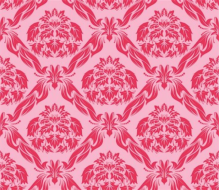 simsearch:400-04090489,k - Damask seamless vector background.  For easy making seamless pattern just drag all group into swatches bar, and use it for filling any contours. Stock Photo - Budget Royalty-Free & Subscription, Code: 400-04140871