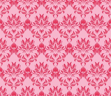 simsearch:400-04090489,k - Damask seamless vector background.  For easy making seamless pattern just drag all group into swatches bar, and use it for filling any contours. Stock Photo - Budget Royalty-Free & Subscription, Code: 400-04142218