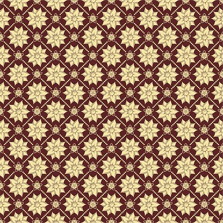 simsearch:400-05686210,k - Flower seamless pattern, element for design, vector illustration Stock Photo - Budget Royalty-Free & Subscription, Code: 400-04154822