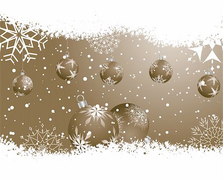 simsearch:400-05234356,k - Beautiful vector Christmas (New Year) background for design use Stock Photo - Budget Royalty-Free & Subscription, Code: 400-04156145