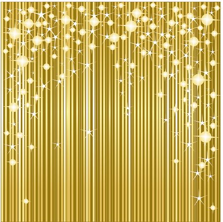 simsearch:400-05233207,k - Gold Christmas background with stars and stripes Stock Photo - Budget Royalty-Free & Subscription, Code: 400-04156323