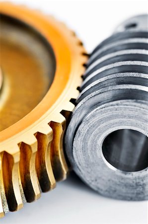 simsearch:700-03601449,k - Industrial metal gears and machine parts connected Stock Photo - Budget Royalty-Free & Subscription, Code: 400-04158561