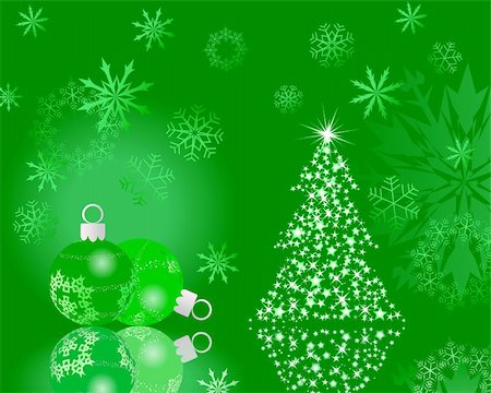simsearch:400-05234356,k - Beautiful vector Christmas (New Year) background for design use Stock Photo - Budget Royalty-Free & Subscription, Code: 400-04159125