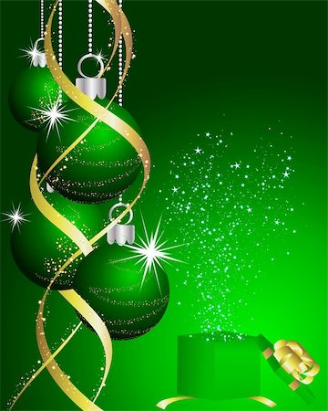 simsearch:400-05234356,k - Beautiful vector Christmas (New Year) background for design use Stock Photo - Budget Royalty-Free & Subscription, Code: 400-04159139