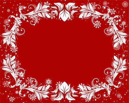 simsearch:400-05234356,k - Vector Christmas (New Year) frame for design use Stock Photo - Budget Royalty-Free & Subscription, Code: 400-04159148