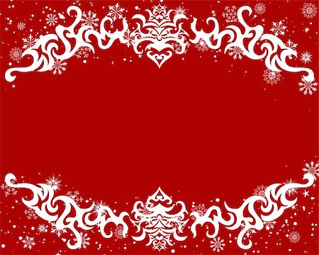 simsearch:400-05234356,k - Vector Christmas (New Year) frame for design use Stock Photo - Budget Royalty-Free & Subscription, Code: 400-04159149
