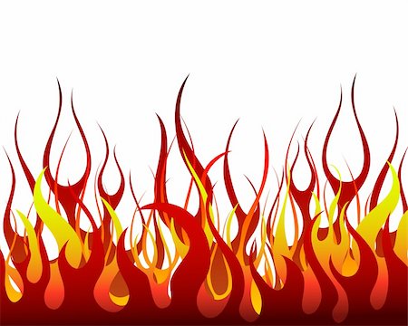 simsearch:400-04159167,k - Inferno fire vector background for design use Stock Photo - Budget Royalty-Free & Subscription, Code: 400-04159155