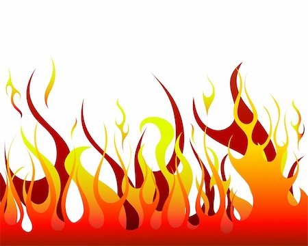 simsearch:400-04159167,k - Inferno fire vector background for design use Stock Photo - Budget Royalty-Free & Subscription, Code: 400-04159156