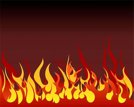 simsearch:400-04159167,k - Inferno fire vector background for design use Stock Photo - Budget Royalty-Free & Subscription, Code: 400-04159157