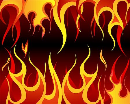 simsearch:400-04159167,k - Inferno fire vector background for design use Stock Photo - Budget Royalty-Free & Subscription, Code: 400-04159159